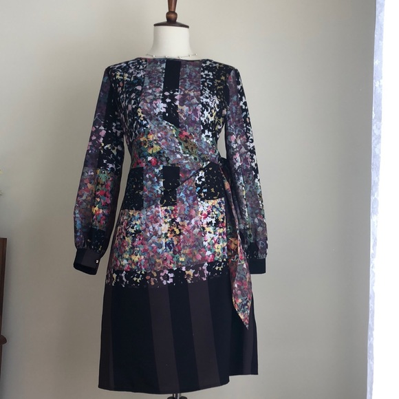 London Ric Rac Print Dress - Picture 1 of 13